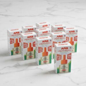 10 X عبوات غيار سائل لتعبئة جهاز أرس - 1080 ساعة